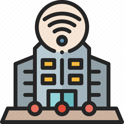 Smart, city, building, infrastructure, technology, ai icon - Download on Iconfinder