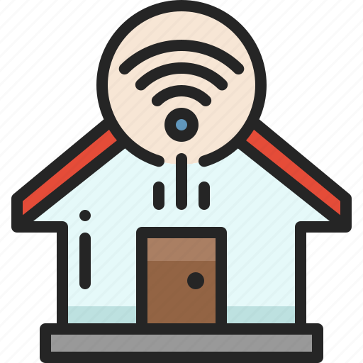 Smart, home, house, internet, things, domotics, online icon - Download on Iconfinder