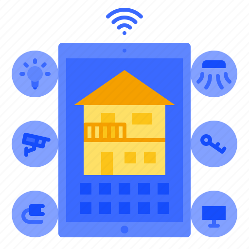 Smart, home, house, control, remote, network icon - Download on Iconfinder