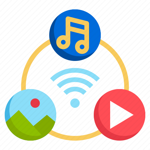 Smart, music, and, multimedia, home, player, entertainment icon - Download on Iconfinder