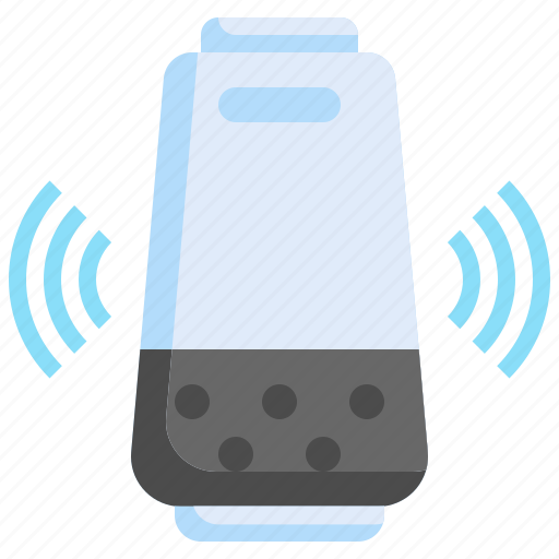 Smart, speaker, voice, assistant, domotics, house, music icon - Download on Iconfinder
