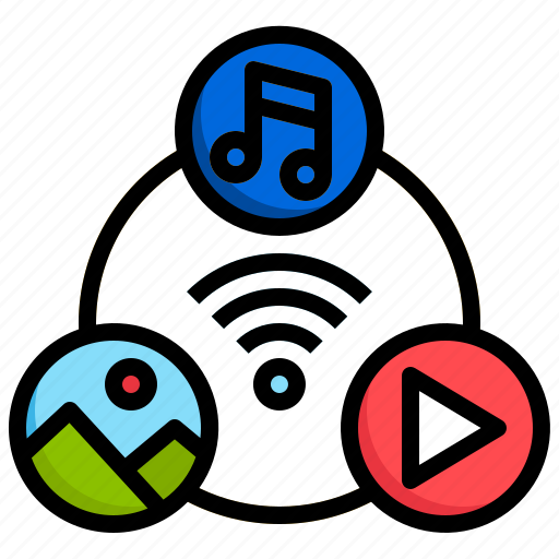 Smart, music, and, multimedia, home, player, entertainment icon - Download on Iconfinder