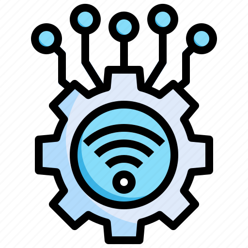Smart, setting, system, technology, wifi, signal, communications icon - Download on Iconfinder