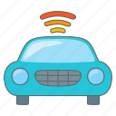 car, smart, unmanned, wifi, iot, internet, things