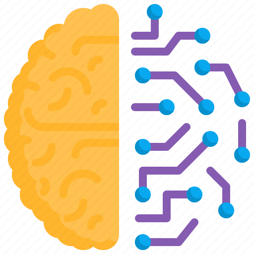 Artificial intelligence, mind, brain, neuron, circuit board icon - Download on Iconfinder