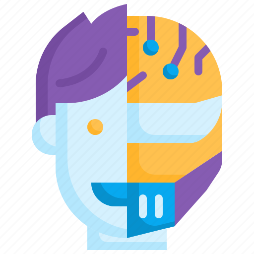 Humanoid, robot, cyborg, artificial intelligence, machine icon - Download on Iconfinder