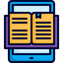 ebook, digital, screen, book, tablet