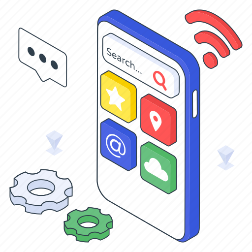 Mobile, app, user, online, application icon - Download on Iconfinder