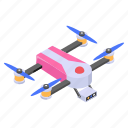 drone, technology, innovation, quadcopter, robot