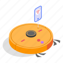 robot, vacuum, iot, cleaning, gadget, cleaner, device