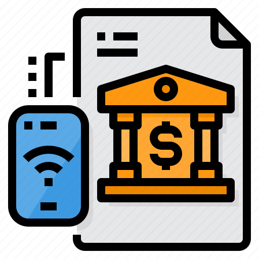 Banking, internet, online, smartphone, wifi icon - Download on Iconfinder