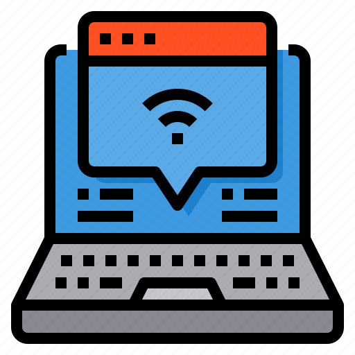 Browser, computer, intenet, laptop, wireless icon - Download on Iconfinder