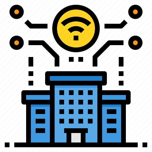 Building, city, communication, estate, internet, real, smart icon - Download on Iconfinder