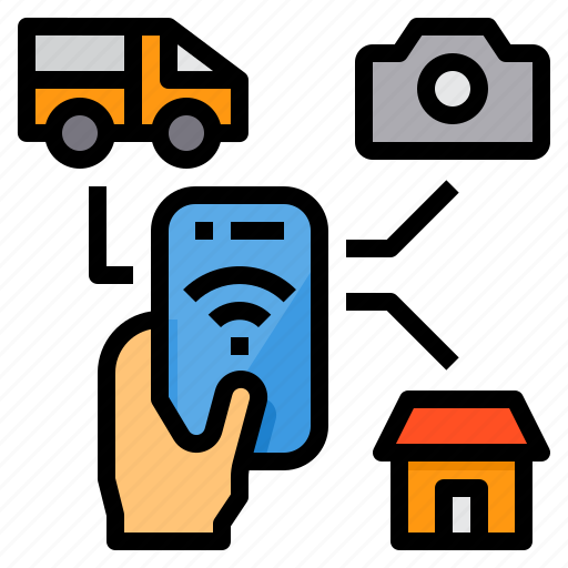 Camera, car, control, home, smartphone icon - Download on Iconfinder
