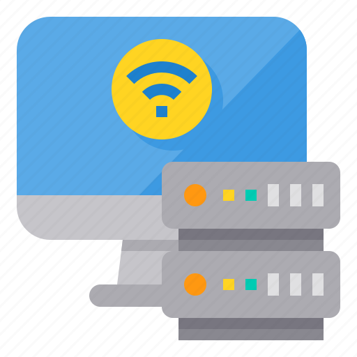 Computer, connection, internet, server, storage icon - Download on Iconfinder