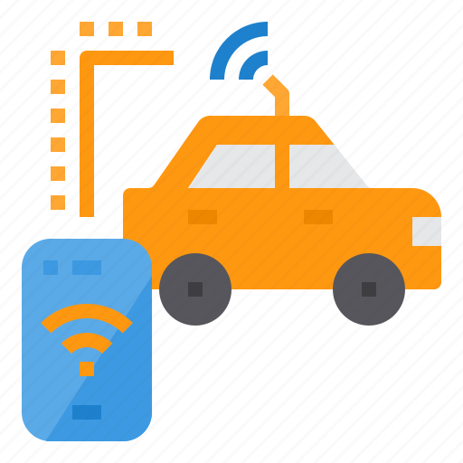 Car, internet, security, smartphone, wireless icon - Download on Iconfinder