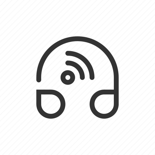 Headphone, internet, network, wifi icon - Download on Iconfinder