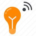 bulb, internet, light, network, wifi