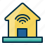smarthome, house, wireless, internet, home, electronic 