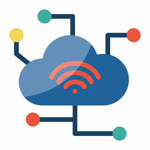 Cloud, computing, data, network, servers, store, wifi icon - Download on Iconfinder