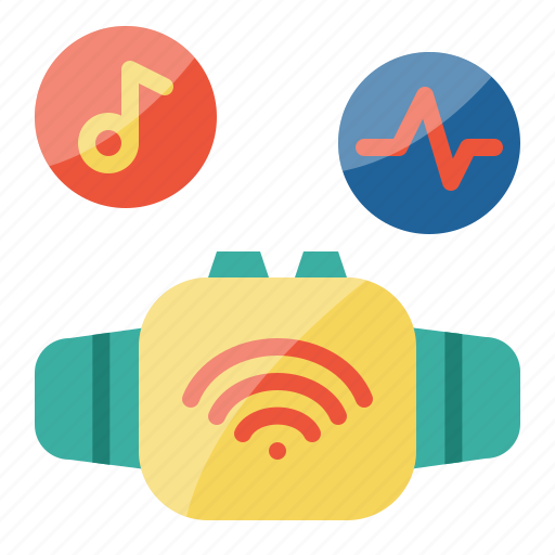 Iot, internet, things, wifi, device, smartwatch, music icon - Download on Iconfinder