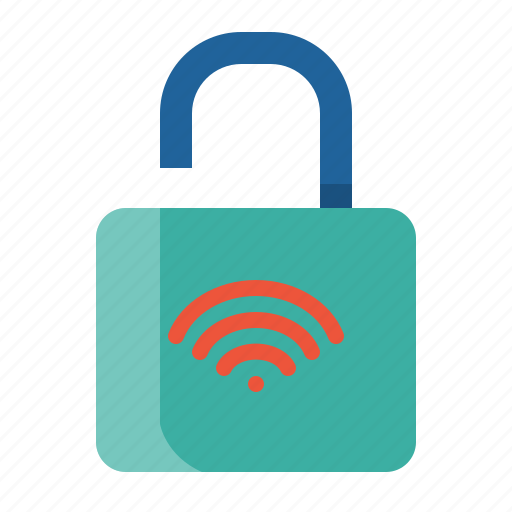 Internet, of, thing, wifi, lock, security, smart icon - Download on Iconfinder