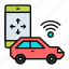 smart, car, mobile, smartphone, connectivity, wireless, autonomous 