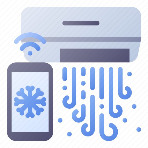 Air, conditioner, smart, temperature, appliance, cooling icon - Download on Iconfinder