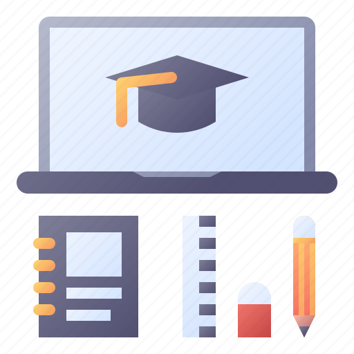 Education, online, learning, laptop, study icon - Download on Iconfinder