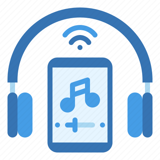 Music, streaming, headphone, online, listen icon - Download on Iconfinder