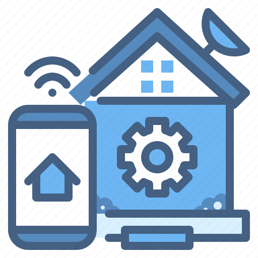 Home, automation, setting, smart, house icon - Download on Iconfinder