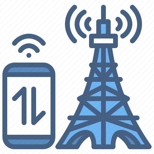 Tower, antenna, traffic, radio, communication icon - Download on Iconfinder