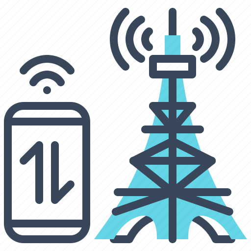 Tower, antenna, traffic, radio, communication icon - Download on Iconfinder