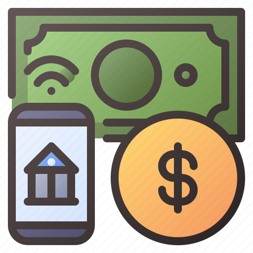 Banking, mobile, internet, payment, transfer icon - Download on Iconfinder