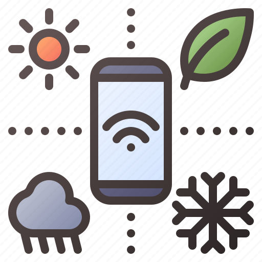 Forecast, weather, season, winter, spring, rainy, summer icon - Download on Iconfinder