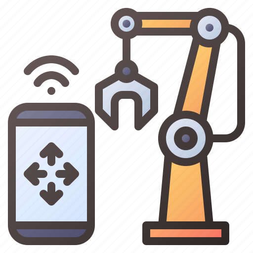 Manufacturing, machine, smart, factory, robotic icon - Download on Iconfinder