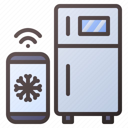 Refrigerator, smart, temperature, freezer, cooler icon - Download on Iconfinder
