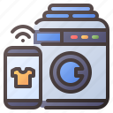 washing, machine, smart, clothing, appliance