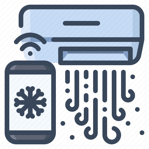 Air, conditioner, smart, temperature, appliance, cooling icon - Download on Iconfinder