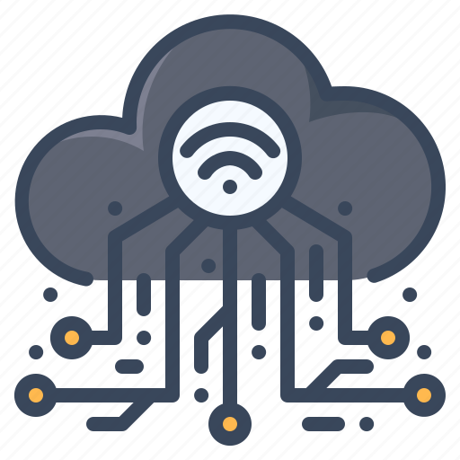 Cloud, computing, data, server, traffic icon - Download on Iconfinder