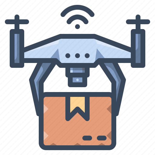 Drone, delivery, service, technology, product icon - Download on Iconfinder
