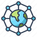 network, connection, internet, world, global