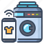 washing, machine, smart, clothing, appliance 