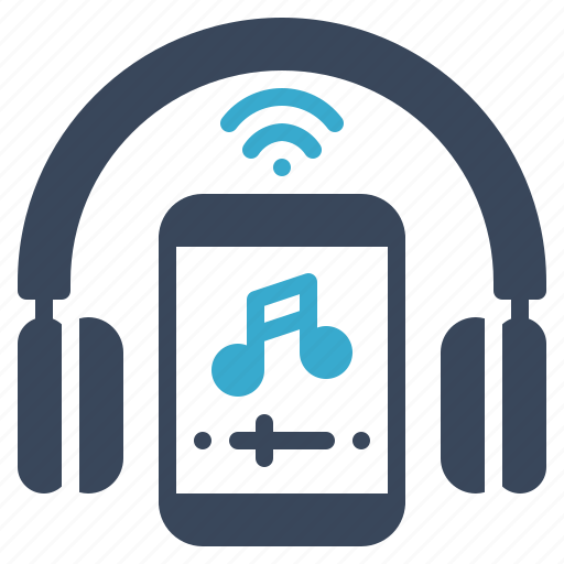 Music, streaming, headphone, online, listen icon - Download on Iconfinder