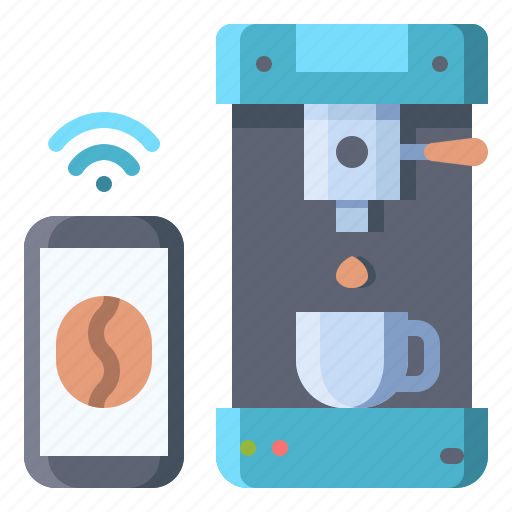 Smart, coffee, machine, appliance, maker icon - Download on Iconfinder