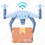 drone, delivery, service, technology, product 