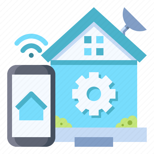 Home, automation, setting, smart, house icon - Download on Iconfinder