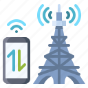 tower, antenna, traffic, radio, communication