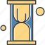 glass, hourglass, time, timer 