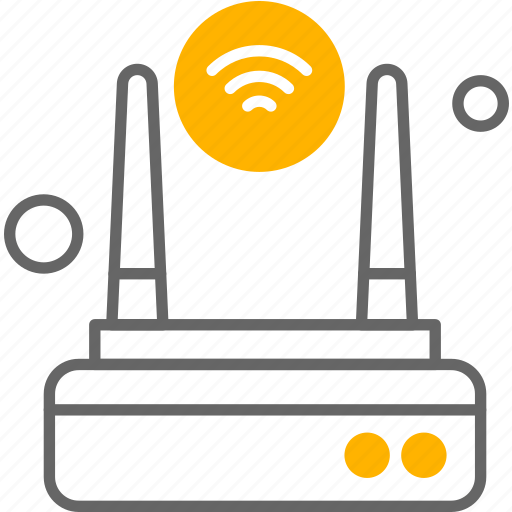 Internet, things, wifi, wireless, router icon - Download on Iconfinder